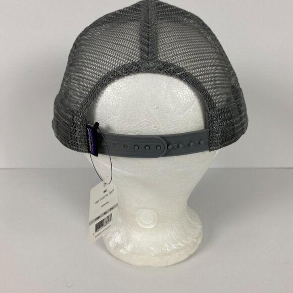 NWT Patagonia Hat Blastathon 5th Edition WWAD Snapback Logo Trucker Cap Gray - Picture 4 of 13